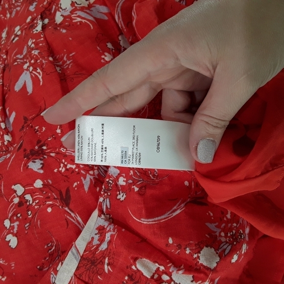 Free People All Mine One Shoulder Mini Dress Floral - Picture 5 of 6